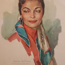 Another woman painted by Max Moreau
